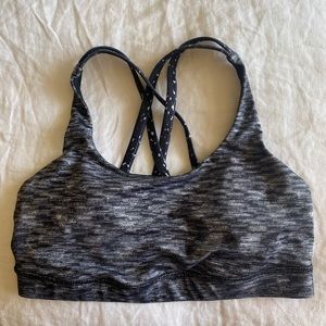 Lululemon sports bras- black and white. Size 4